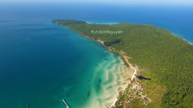 Southern tip of Koh Rong Samloem