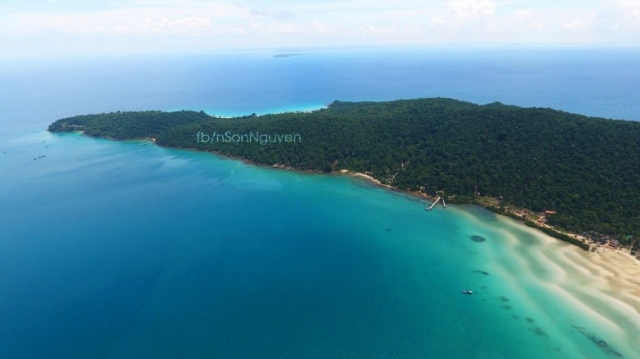 Southern tip of Koh Rong Samloem