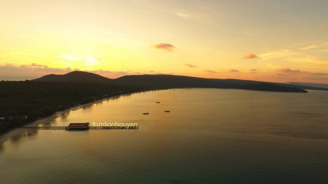 Sunset on Koh Rong Samloem