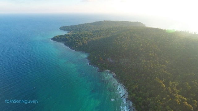 Southern tip of Koh Rong Samloem