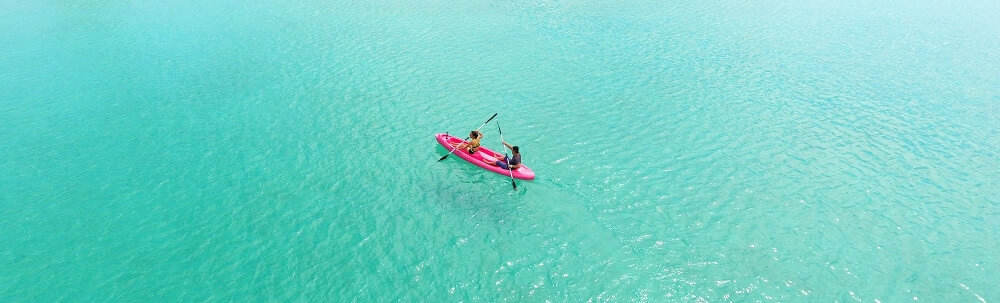 Kayaks for Rent Kayaking on pure turquoise water – Koh Rong Samloem