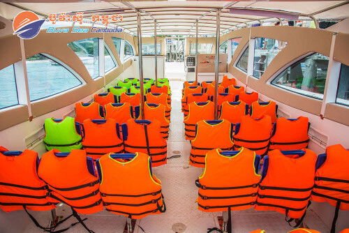 Inside Buvasea Speedboat