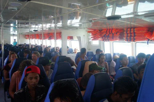 Inside Island Speed Ferry
