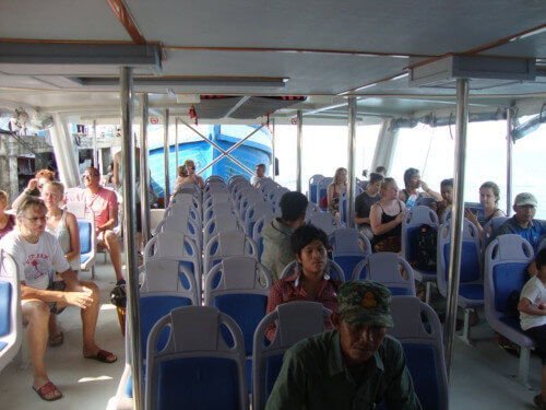 Inside Speed Ferry Cambodia