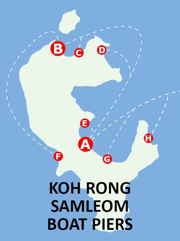 Koh Rong Samloem Boat Piers Koh Rong Samloem Boat Piers