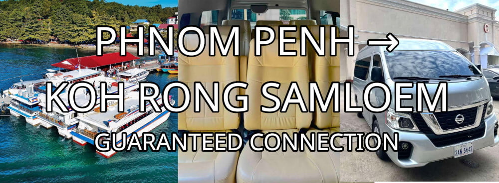 phnom penh to koh rong samloem thru ticket